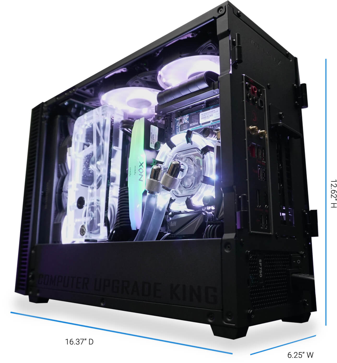 CUK Continuum Mini ITX fits full size components in a smaller space